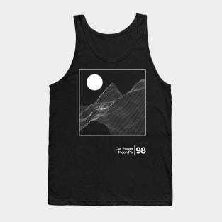 Cat Power - Moon Pix / Minimalist Artwork Design Tank Top